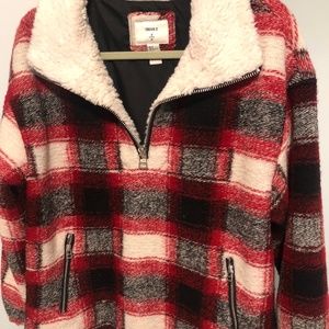 Pullover half-zip sweater